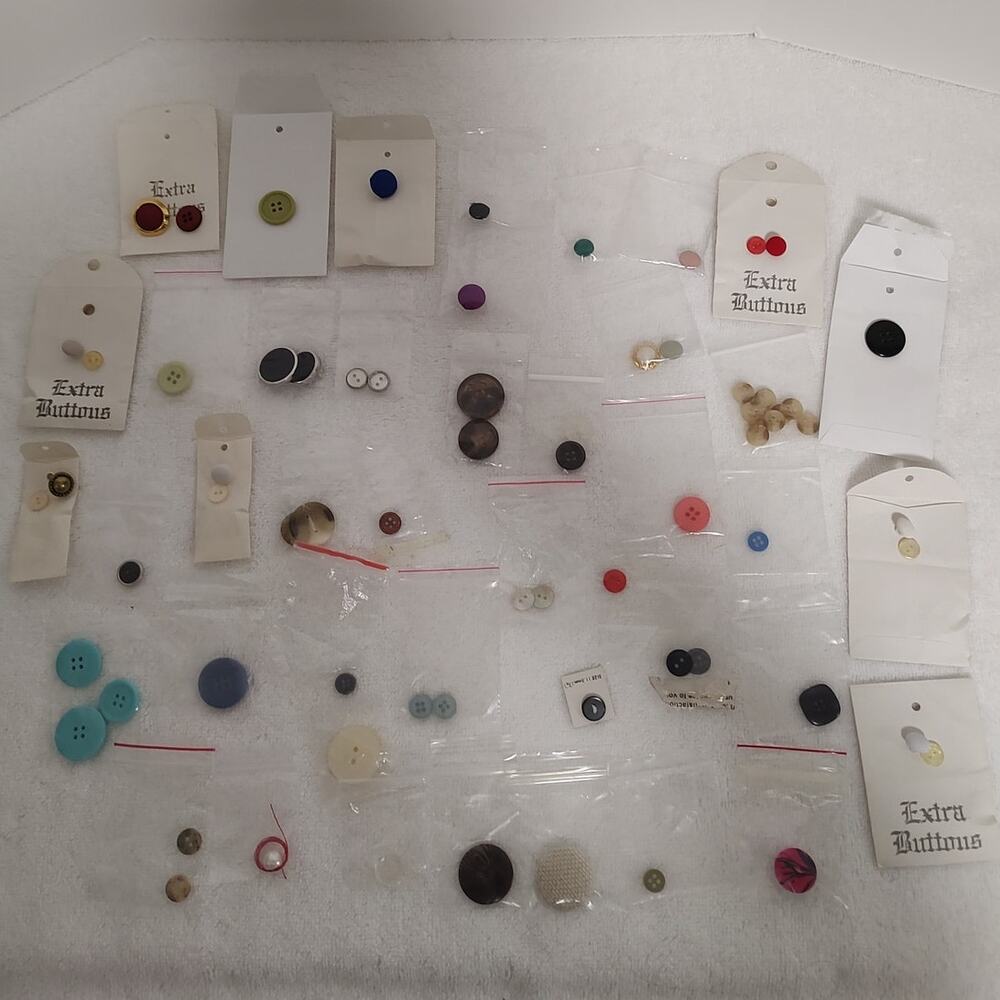 Assorted Extra Garment Loose Buttons